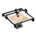 [EU/US/BR/UK Direct] LONGER RAY5 5.5W Laser Engraver Newly Upgraded Version 24000mm/min Engraving Speed 0.08x0.08mm Laser Spot 3.5 inch Touch Screen 400x400mm Working Area Offline Carving 32-Bit Chipset WiFi Connection Support AI Lightburn
