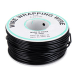 30M 22AWG Black/Red UL 1007 Cable Line PCB Wire Tinned Copper Solid Wires OK Line Electrical Wire DIY