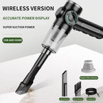 Tevorex Mini Car Vacuum Cleaner 290000Pa Digital Wireless Automobile Powerful Handheld Multifunction Household Cleaner Applianc
