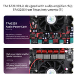 Sinilink XY-AS21HPA High-Power BT Digital Amplifier Board 2.1 Channel Subwoofer 300W*2+600W Dual TPA3255 Chip