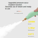 1500W 220V High Temperature Steam Cleaner 1300ml Tank Water 15s Quick Heating Steam Cleaner for Kitchen Air Conditioner Cleaning-EU Plug