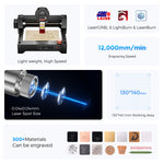 [EU/US Direct]Refurbished LONGER RAY5 Mini 2.5W Laser Engraving Machine High Speed 12000mm/min Precision 0.04mm Laser Engraver