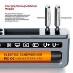 32-in-1 Precision Electric Screwdriver Set 3.5N.m. Cordless Power Tool Kit USB Rechargeable Household Home Use Tools