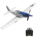 Eachine P-51D Miss Helen 2.4GHz 4CH 500mm Wingspan Brushless Motor One Key Aerobatics XPilot Stabilization System EPP RC Airplane Fighter BNF/RTF For Beginner