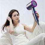 Lenovo 1200W High Speed Hair Dryer Quiet Ionic Blow Dryer Fast Drying Constant Temperature 3 Modes for Home Use